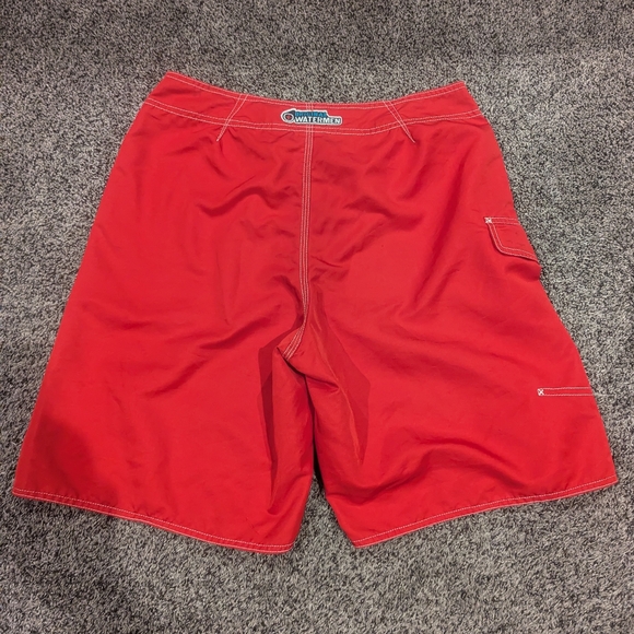 Men's size 32 lifeguard swim trunks - Picture 3 of 5
